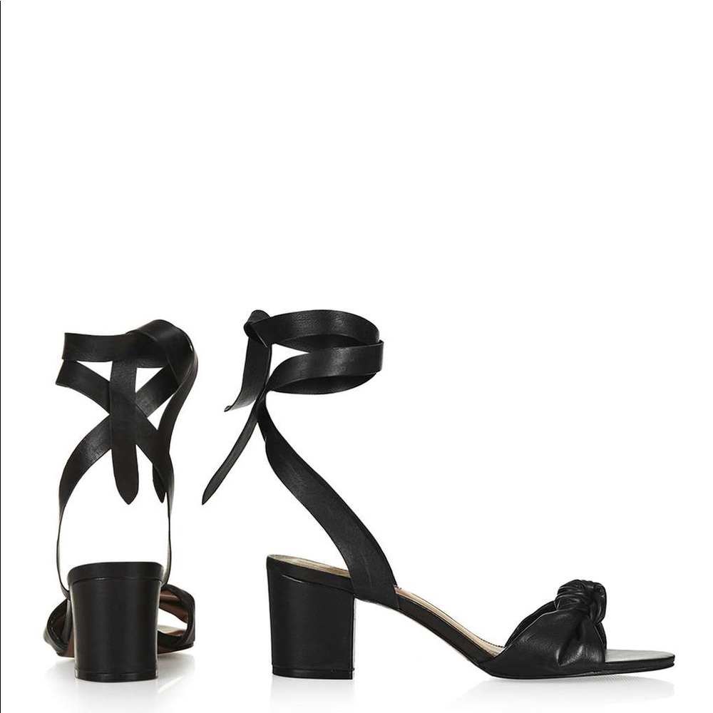 Topshop Not Knotted Midi Heel
